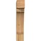 Ekena Millwork Legacy Block Rough Sawn Bracket, Western Red Cedar, 6"W x 20"D x 32"H BKT06X20X32LEC05RWR - alternate 3